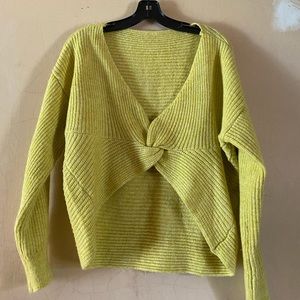 Mustard color sweater